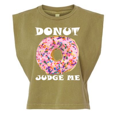 Donut Judge Me Garment-Dyed Women's Muscle Tee
