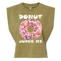 Donut Judge Me Garment-Dyed Women's Muscle Tee