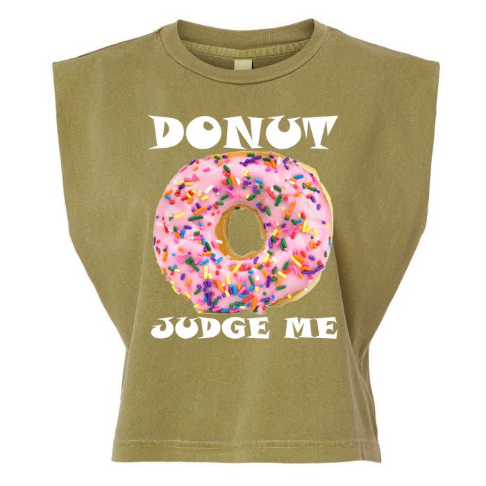 Donut Judge Me Garment-Dyed Women's Muscle Tee