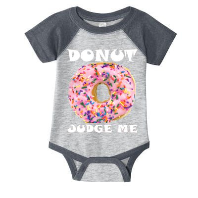 Donut Judge Me Infant Baby Jersey Bodysuit