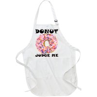 Donut Judge Me Full-Length Apron With Pockets