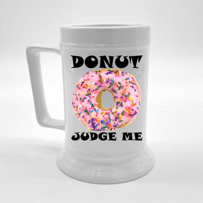 Donut Judge Me Beer Stein