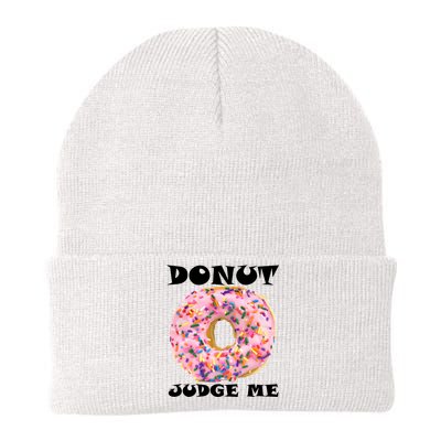 Donut Judge Me Knit Cap Winter Beanie