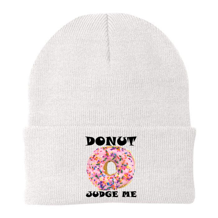 Donut Judge Me Knit Cap Winter Beanie