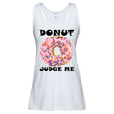 Donut Judge Me Ladies Essential Flowy Tank