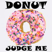 Donut Judge Me Flat Bill Trucker Hat