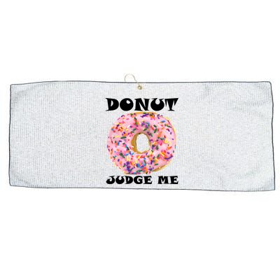 Donut Judge Me Large Microfiber Waffle Golf Towel