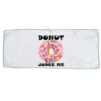 Donut Judge Me Large Microfiber Waffle Golf Towel