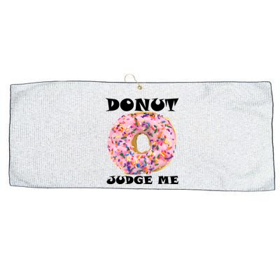 Donut Judge Me Large Microfiber Waffle Golf Towel