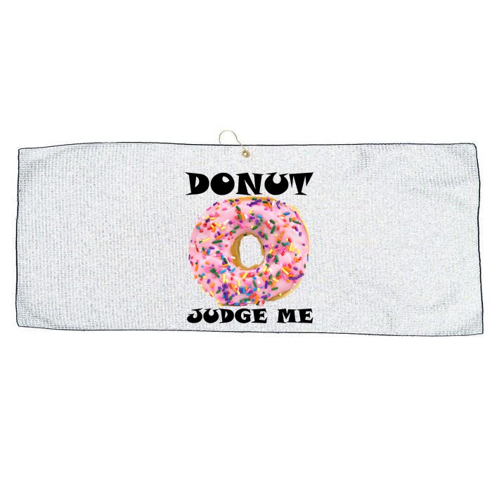 Donut Judge Me Large Microfiber Waffle Golf Towel