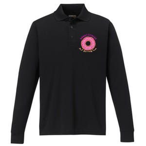 Donut Stress Performance Long Sleeve Polo