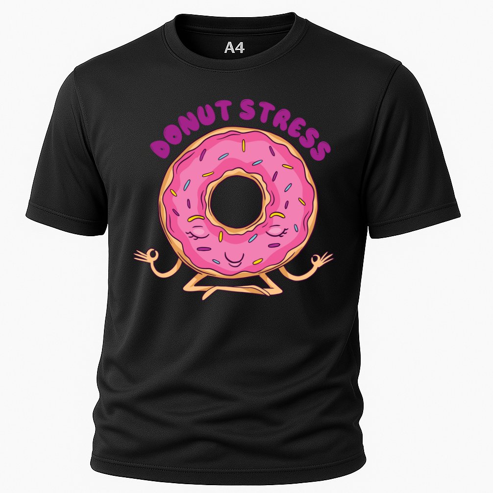 Donut Stress Cooling Performance Crew T-Shirt
