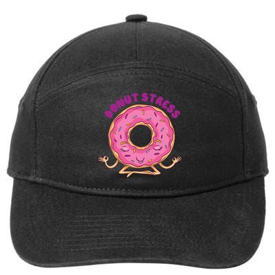 Donut Stress 7-Panel Snapback Hat