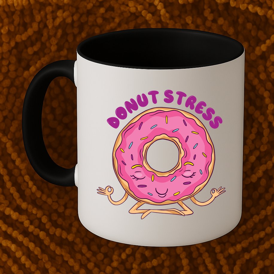 Donut Stress Mug