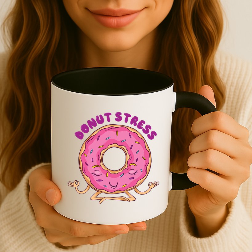 Donut Stress Mug