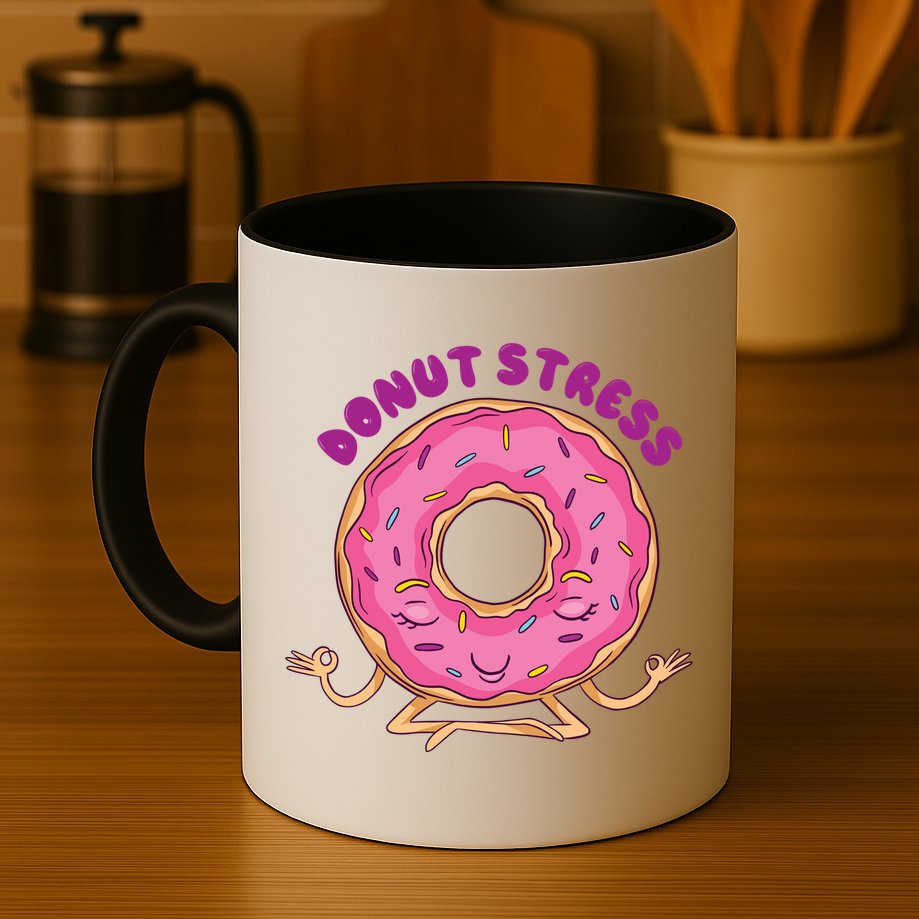 Donut Stress Mug