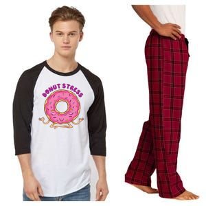 Donut Stress Raglan Sleeve Pajama Set