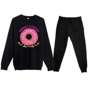 Donut Stress Premium Crewneck Sweatsuit Set