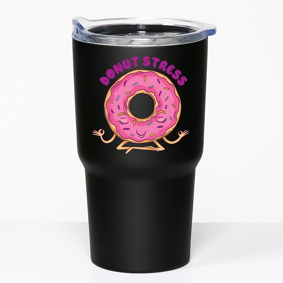 Donut Stress Tumbler