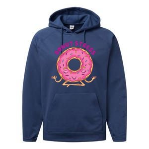 Donut Stress Performance Fleece Hoodie