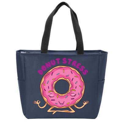 Donut Stress Zip Tote Bag