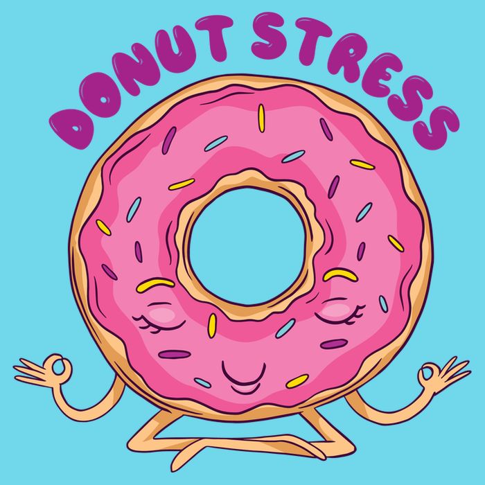 Donut Stress Poster