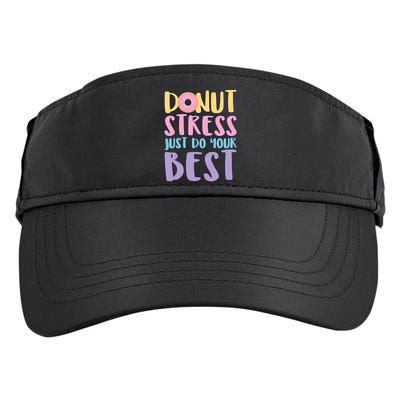 Donut Stress Just Do Your Best Adult Drive Performance Visor