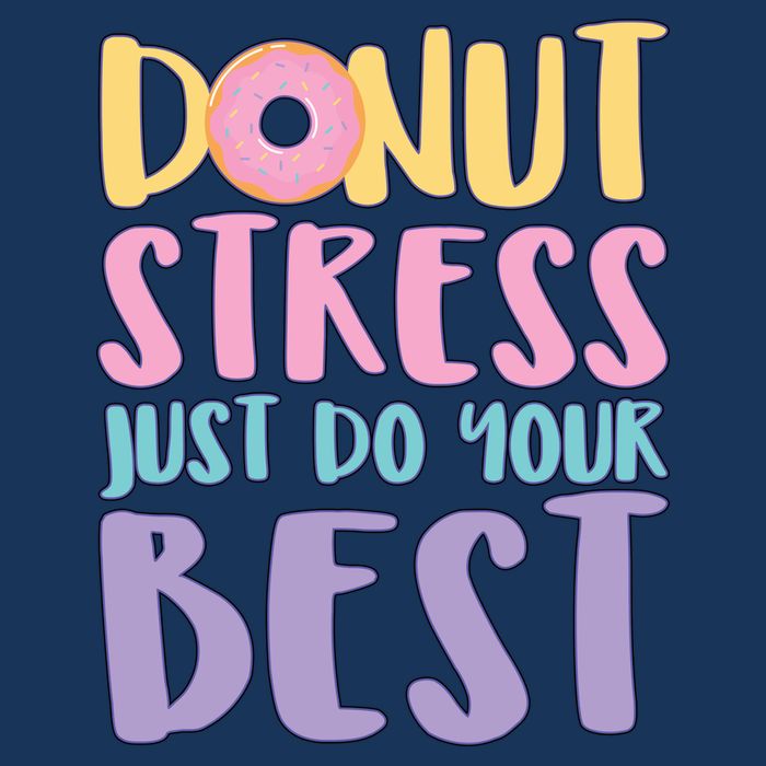 Donut Stress Just Do Your Best Sustainable Bucket Hat