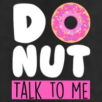 Donut Talk To Me 7 Panel Mesh Trucker Snapback Hat