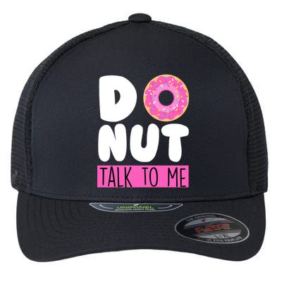 Donut Talk To Me Flexfit Unipanel Trucker Cap