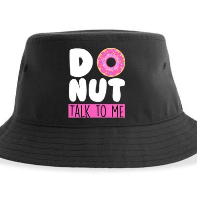 Donut Talk To Me Sustainable Bucket Hat