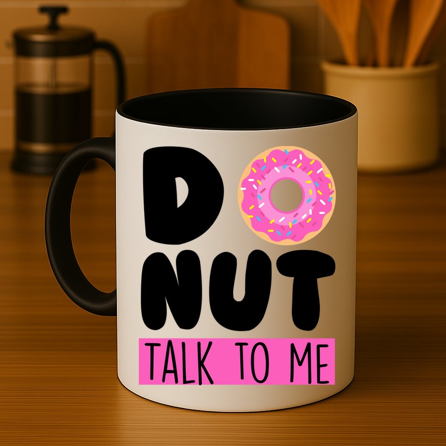 Donut Talk To Me Mug