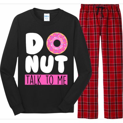 Donut Talk To Me Long Sleeve Pajama Set