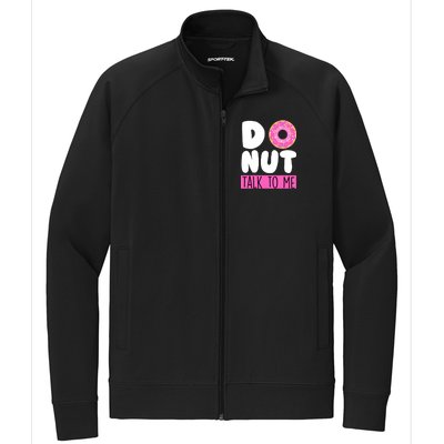 Donut Talk To Me Stretch Full-Zip Cadet Jacket