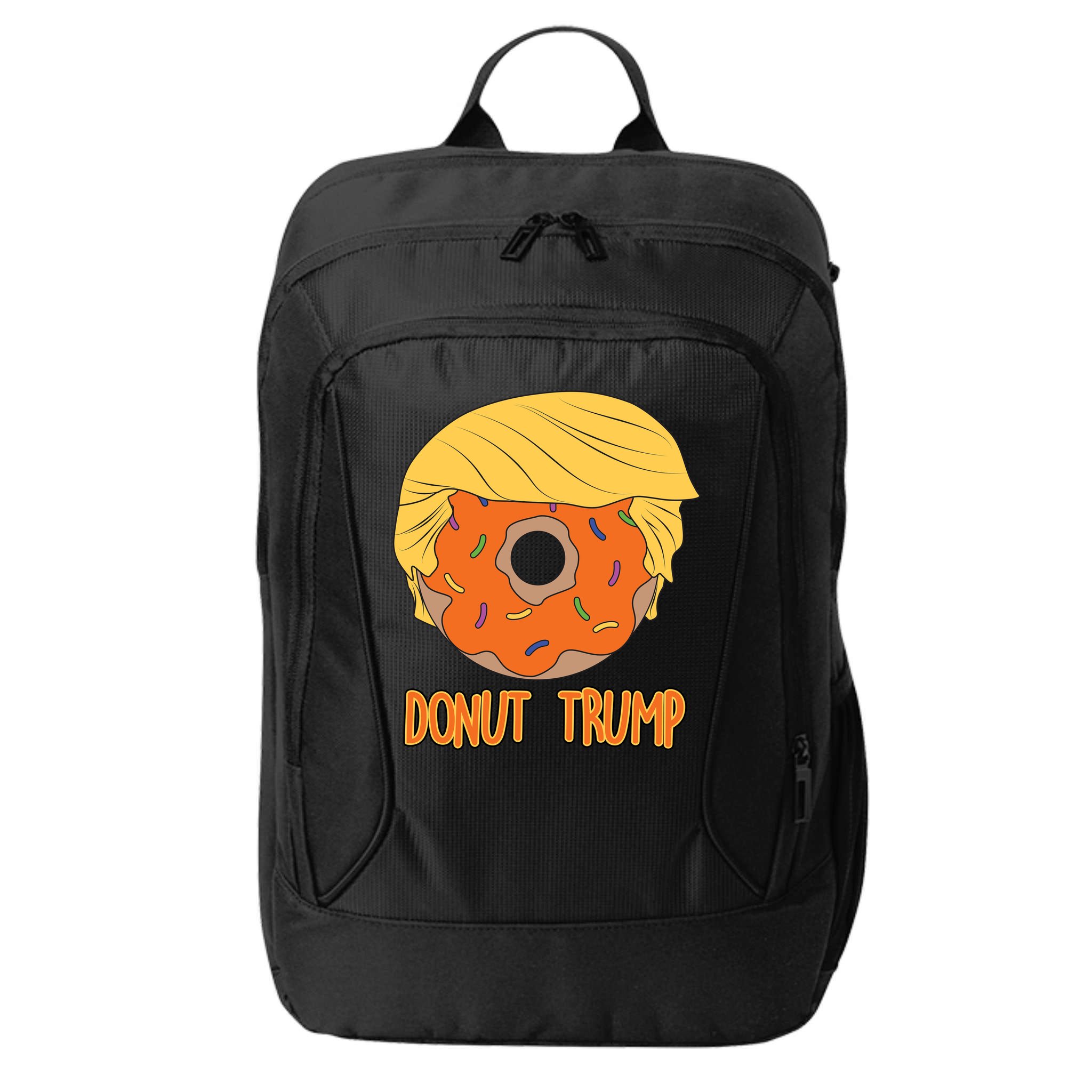 Donut Trump City Backpack