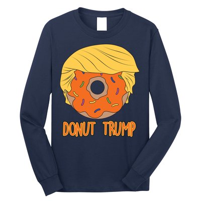 Donut Trump Long Sleeve Shirt