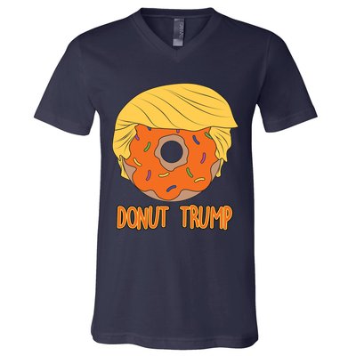 Donut Trump V-Neck T-Shirt
