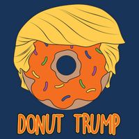 Donut Trump 16 in Basic Backpack