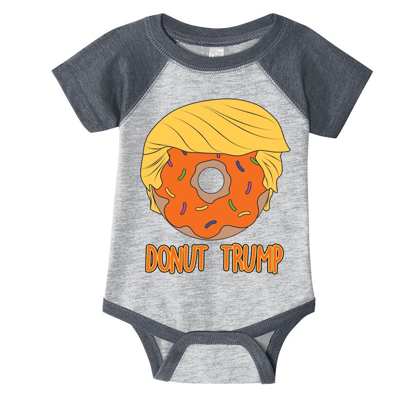 Donut Trump Infant Baby Jersey Bodysuit