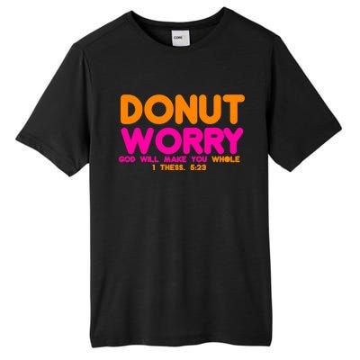 Donut Worry Tall Fusion ChromaSoft Performance T-Shirt