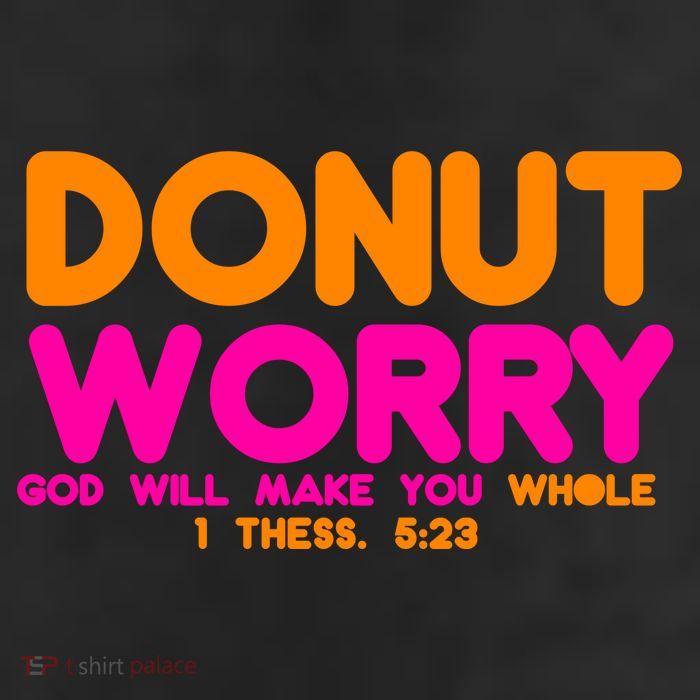 Donut Worry 11oz C Handle Ceramic Mug