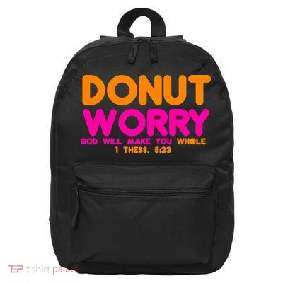 Donut Worry 16 in Basic Backpack