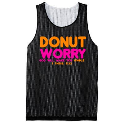 Donut Worry Mesh Reversible Basketball Jersey Tank