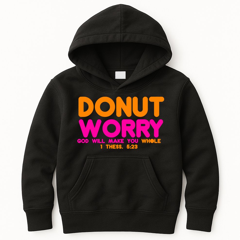 Donut Worry Kids Hoodie