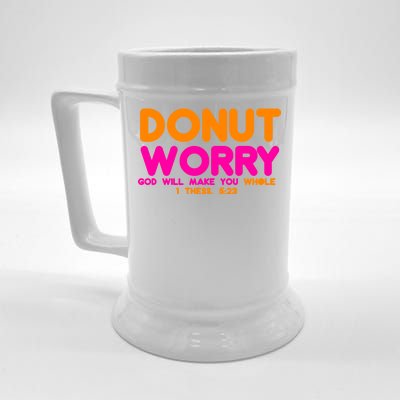 Donut Worry Beer Stein