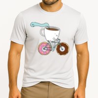 Donuts Coffee Bicycle  Cooling Performance Crew T-Shirt