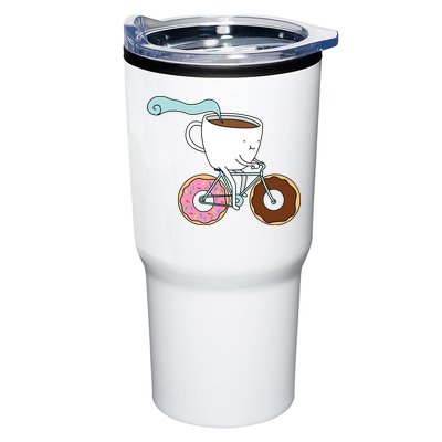 Donuts Coffee Bicycle  Tumbler