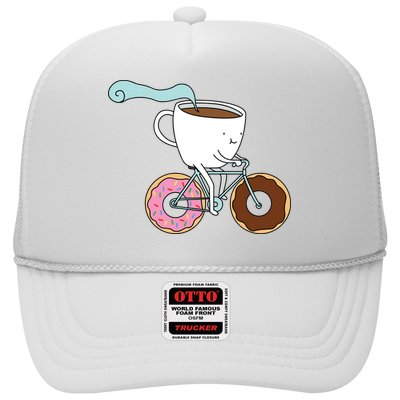 Donuts Coffee Bicycle  Trucker Hat