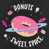 Donuts Sweet Space  Cool Comfort Performance Bucket Hat