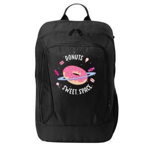 Donuts Sweet Space  City Backpack